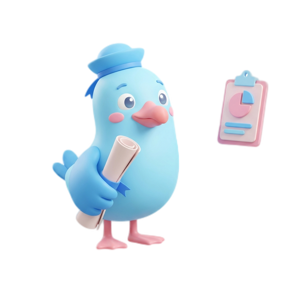 안내하는 캐릭터