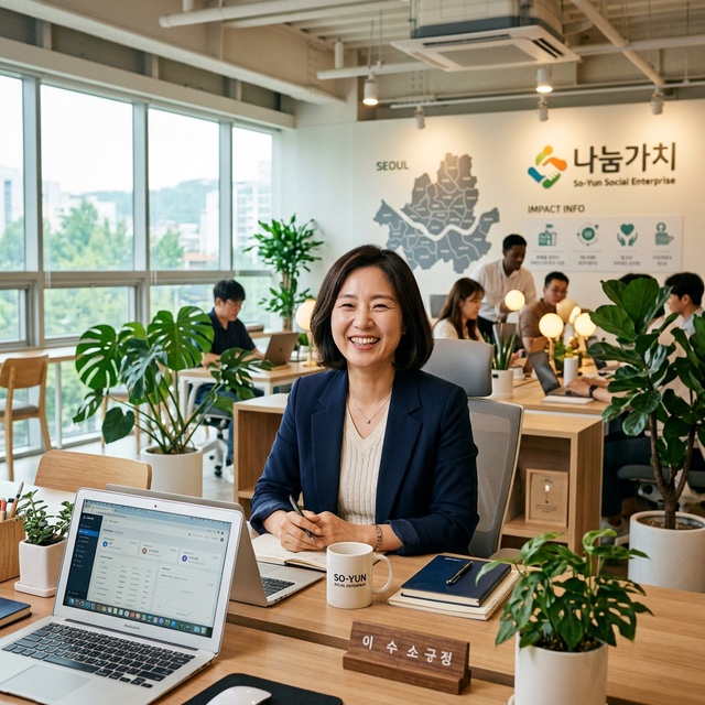 사회적기업 운영 지원사례 이미지